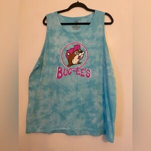 Buc-ee's Tie-Dye Blue Women's Tank Top